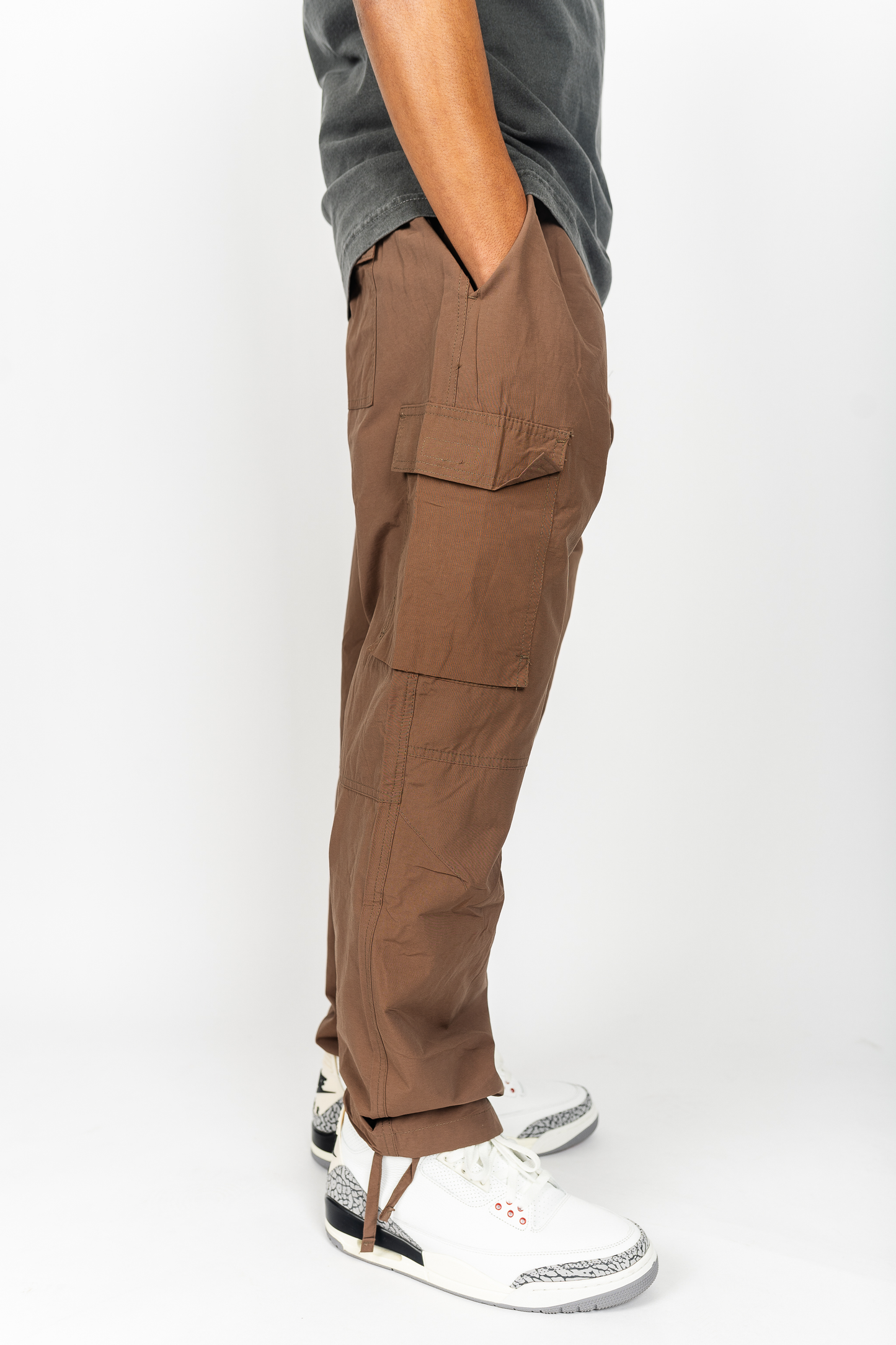 Greenhouse Windbreaker Nylon Cargo Pants