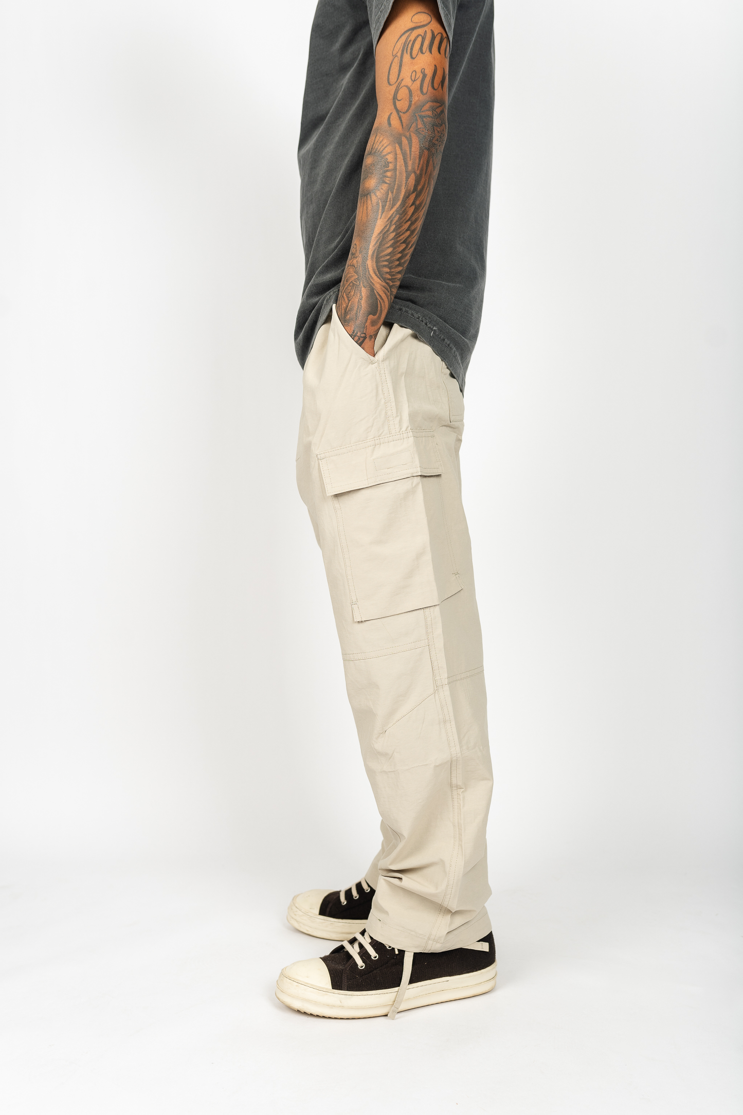 Greenhouse Windbreaker Nylon Cargo Pants