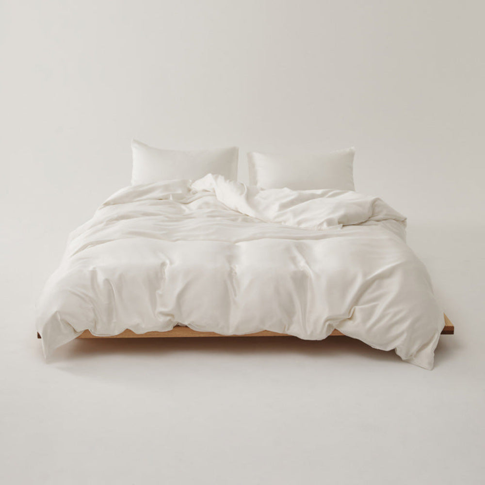 Adeline Pastel Silky Cooling TENCEL™ Bedding Set / Pink