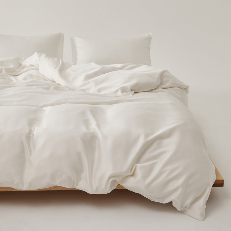 Adeline Pastel Silky Cooling TENCEL™ Bedding Set / Pink