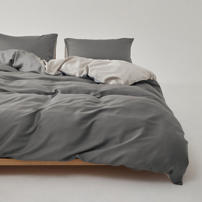 Adeline Pastel Silky Cooling TENCEL™ Bedding Set / Pink