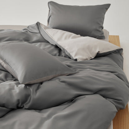 Adeline Pastel Silky Cooling TENCEL™ Bedding Set / Blue