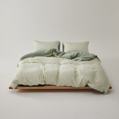 Adeline Pastel Silky Cooling TENCEL™ Bedding Set / Blue