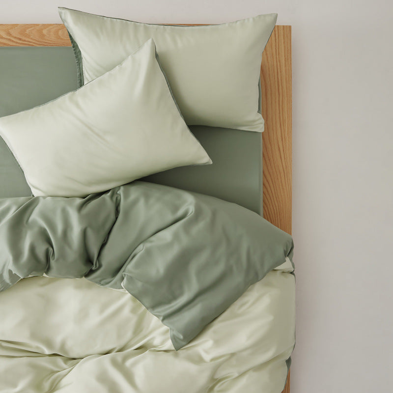 Adeline Pastel Silky Cooling TENCEL™ Bedding Set / Blue