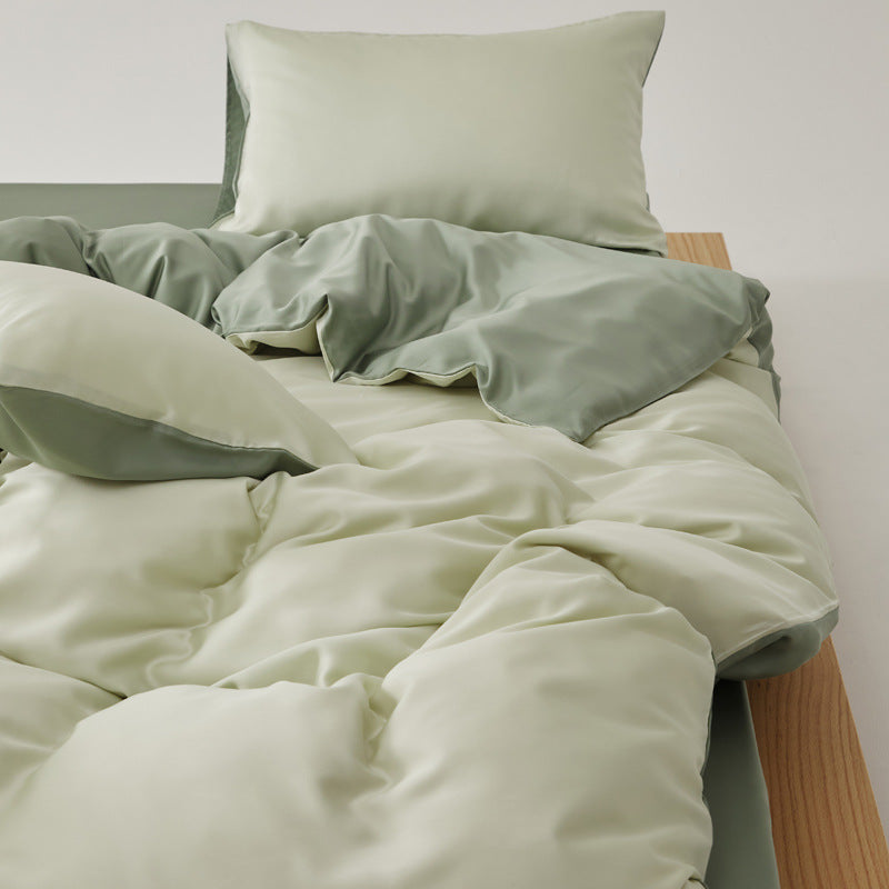 Adeline Pastel Silky Cooling TENCEL™ Bedding Set / Purple
