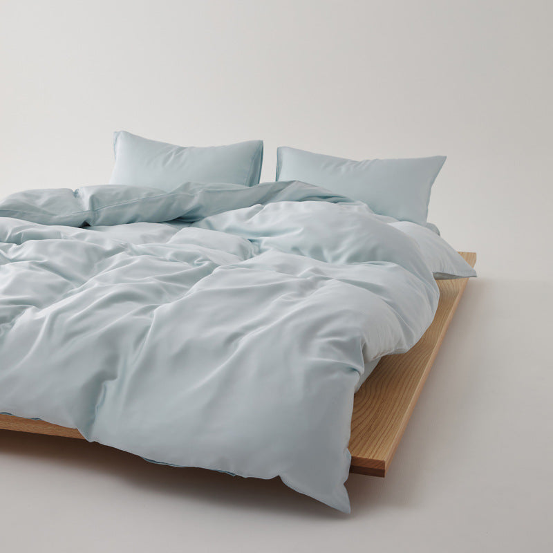 Adeline Pastel Silky Cooling TENCEL™ Bedding Set / Blue
