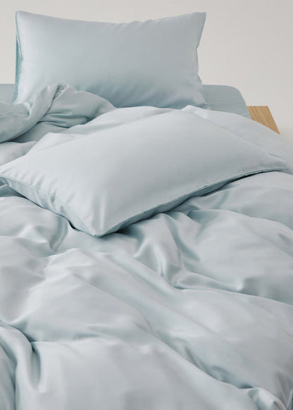 Adeline Pastel Silky Cooling TENCEL™ Bedding Set / Blue