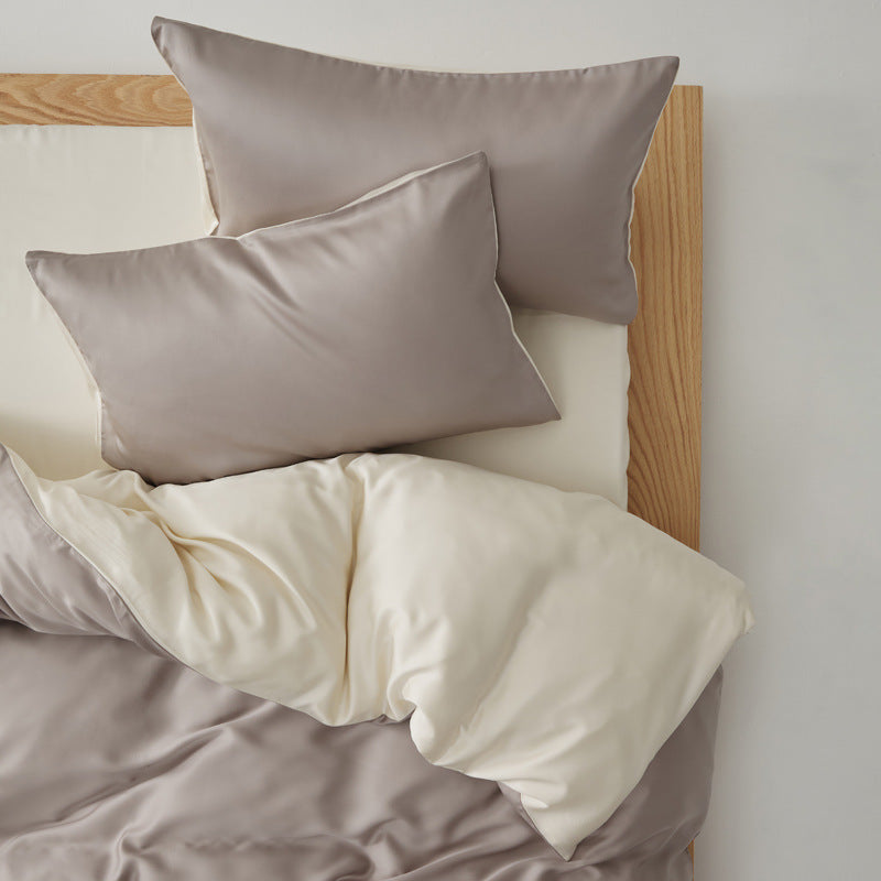 Adeline Pastel Silky Cooling TENCEL™ Bedding Set / Purple