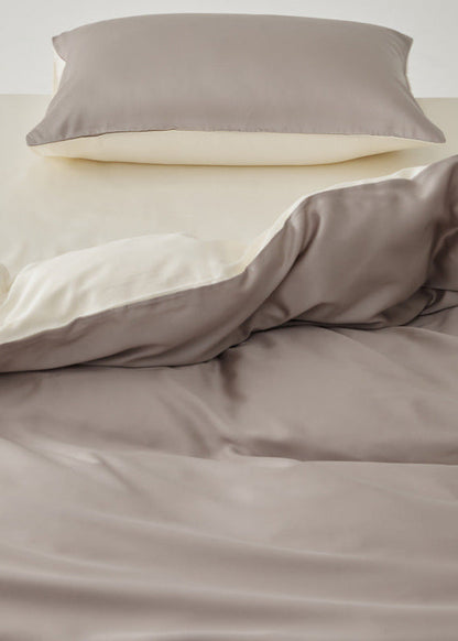 Adeline Pastel Silky Cooling TENCEL™ Bedding Set / Purple