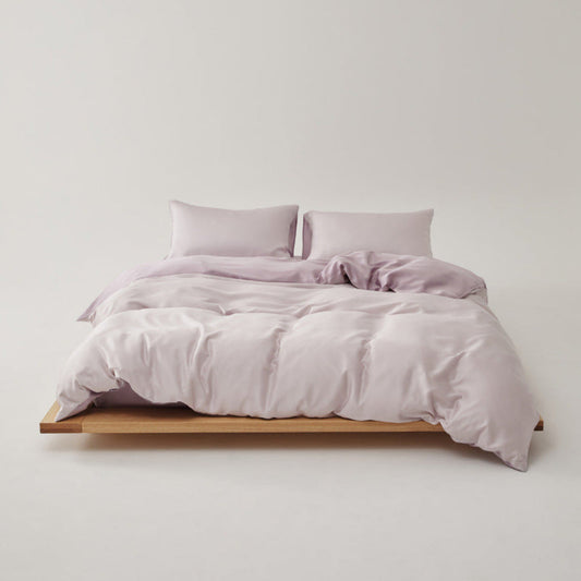 Adeline Pastel Silky Cooling TENCEL™ Bedding Set / Purple