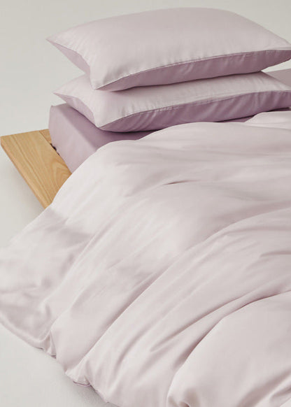 Adeline Pastel Silky Cooling TENCEL™ Bedding Set / Purple