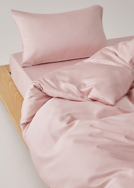 Adeline Pastel Silky Cooling TENCEL™ Bedding Set / Gray