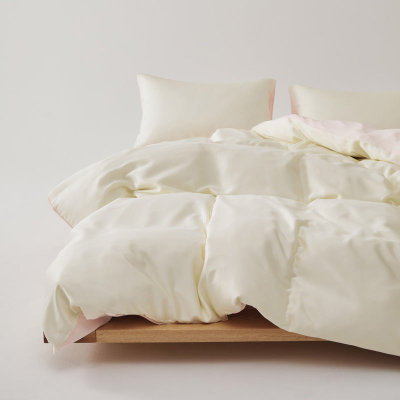 Adeline Pastel Silky Cooling TENCEL™ Bedding Set / Purple