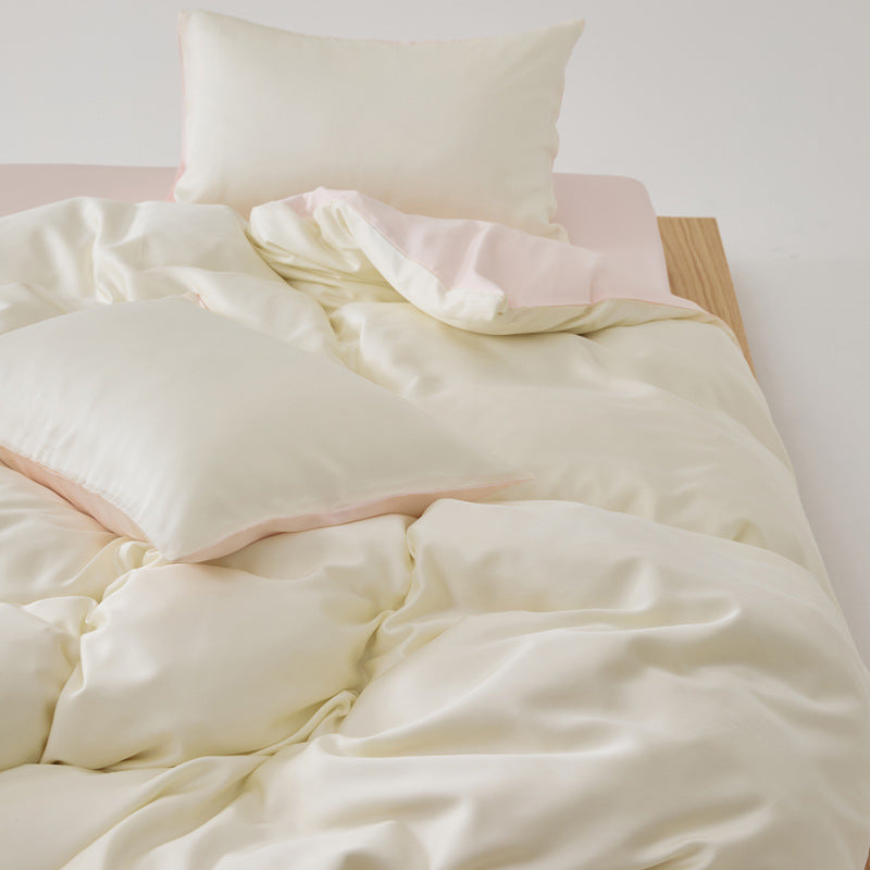 Adeline Pastel Silky Cooling TENCEL™ Bedding Set / Purple