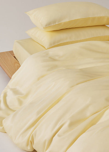 Adeline Pastel Silky Cooling TENCEL™ Bedding Set / Pink