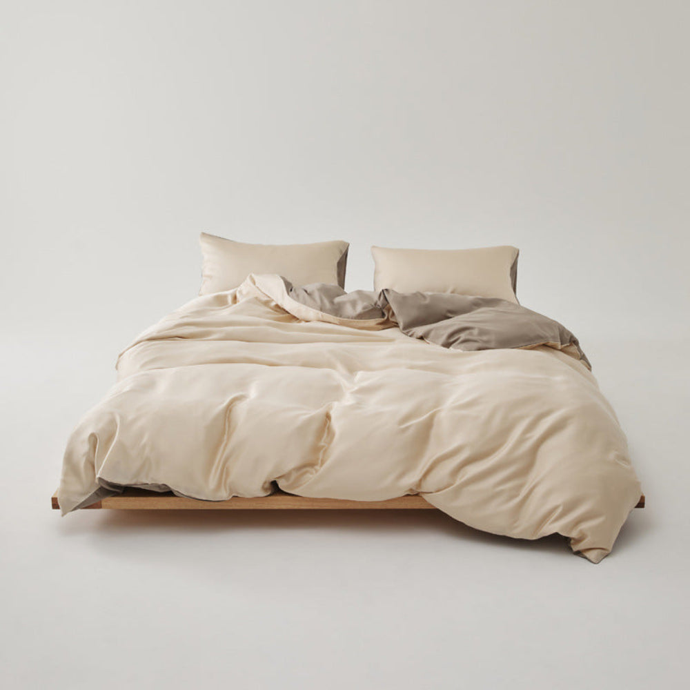 Adeline Pastel Silky Cooling TENCEL™ Bedding Set / Blue