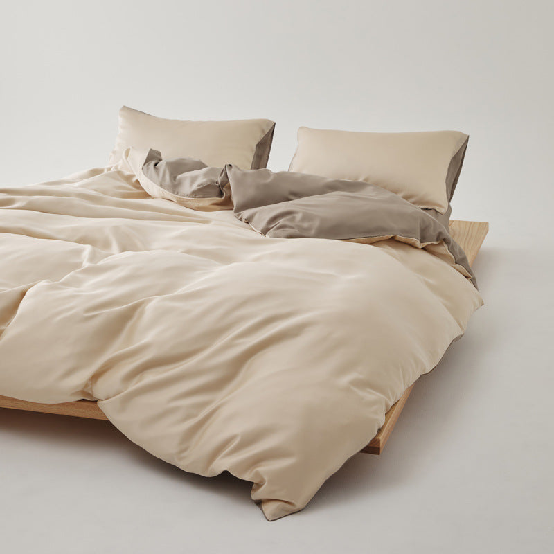 Adeline Pastel Silky Cooling TENCEL™ Bedding Set / Blue