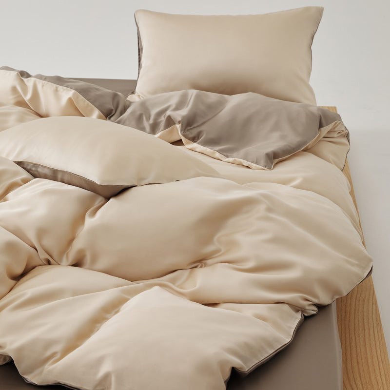 Adeline Pastel Silky Cooling TENCEL™ Bedding Set / Blue