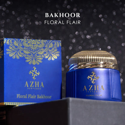 Bakhoor con estilo floral