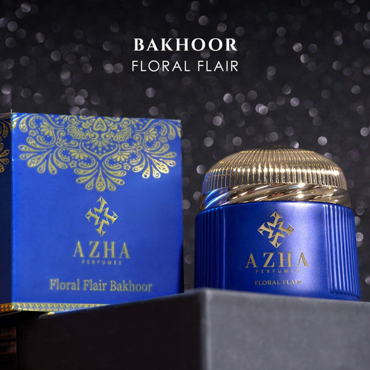 Bakhoor con estilo floral