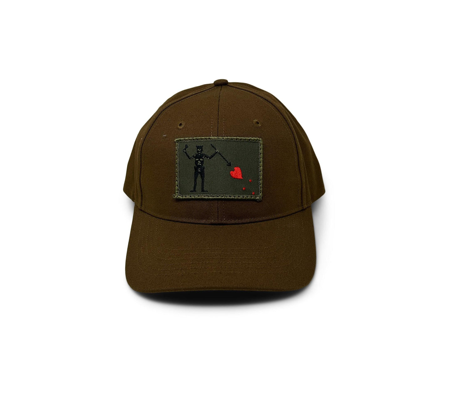 Blackbeards Flag Patch Hat | OD Green | Buck Canvas