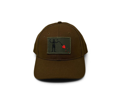 Blackbeards Flag Patch Hat | OD Green | Buck Canvas