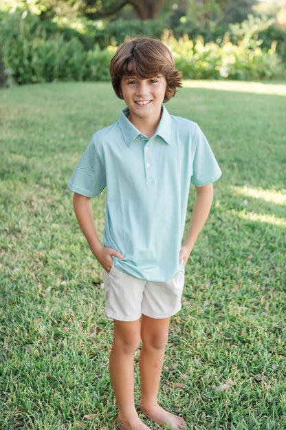 Polo deportivo Will para niño de LH Sport - Rayas verdes
