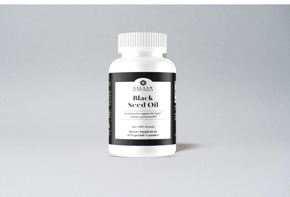 Aceite de semilla negra Halal - 60 unidades