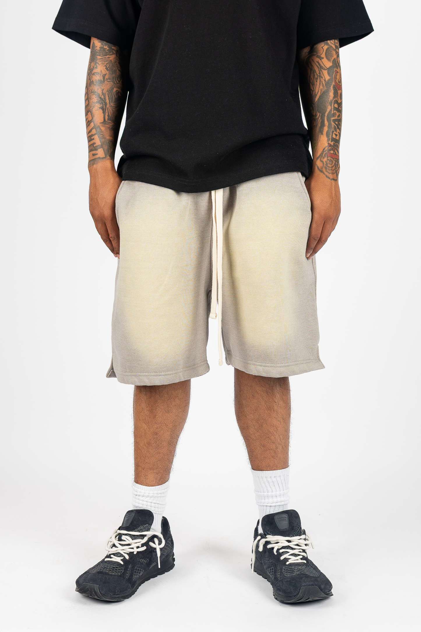 KTL Studios Sun-Dried Bleached Shorts