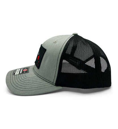 Blackbeards Flag Hat | Richardson 112 | Heather Black