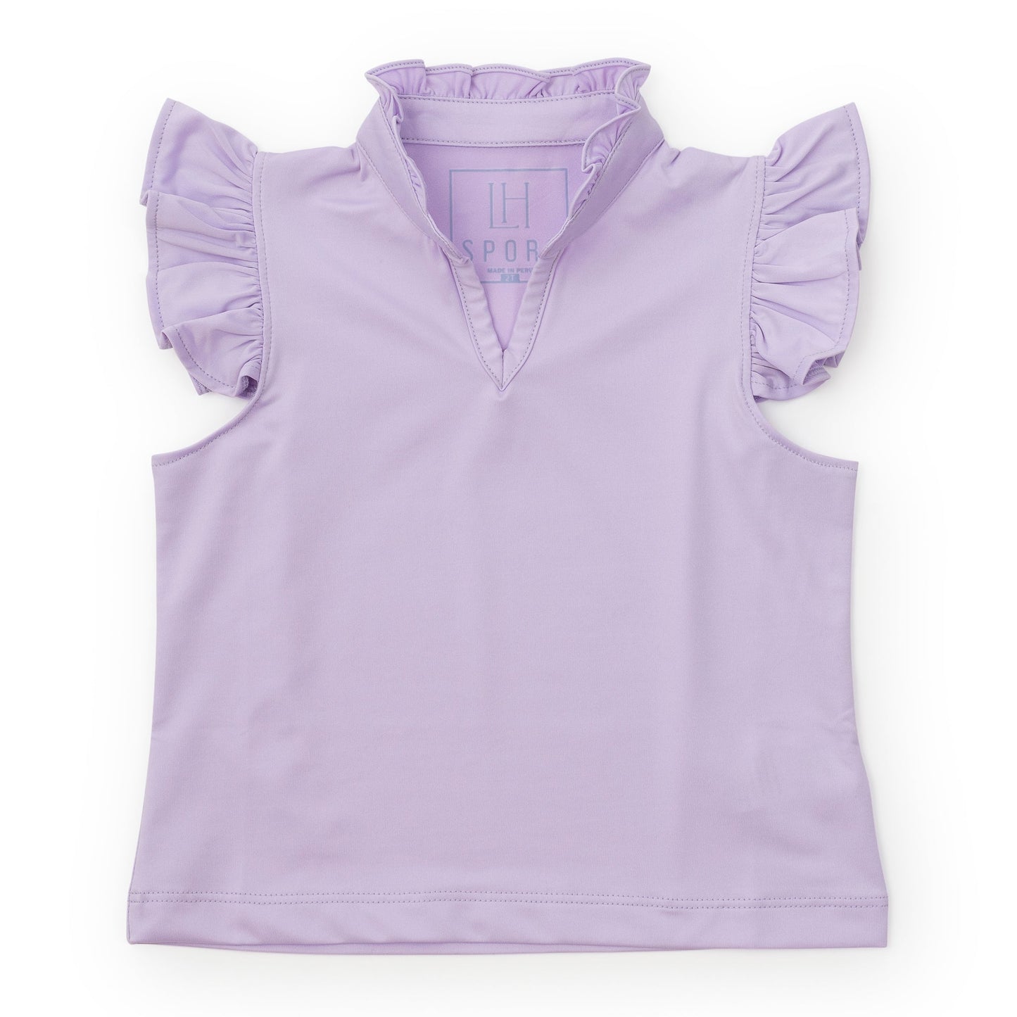 Top deportivo sin mangas Ellie para niña de LH Sport - Lavanda