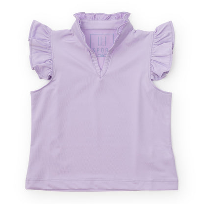 Top deportivo sin mangas Ellie para niña de LH Sport - Lavanda