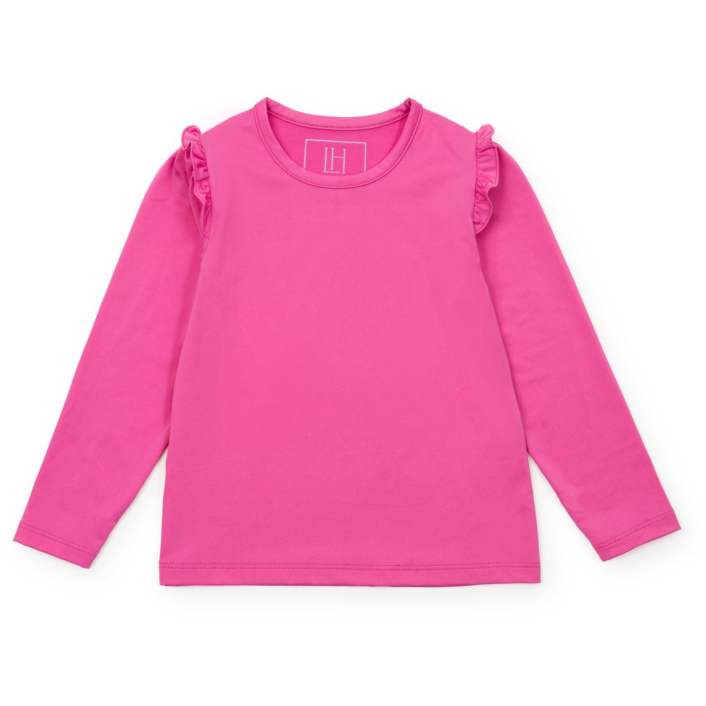 Mia Girls' Longsleeve Performance Top by LH Sport - Hot Pink