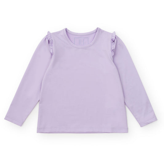 Mia Girls' Longsleeve Performance Top by LH Sport - Lavender
