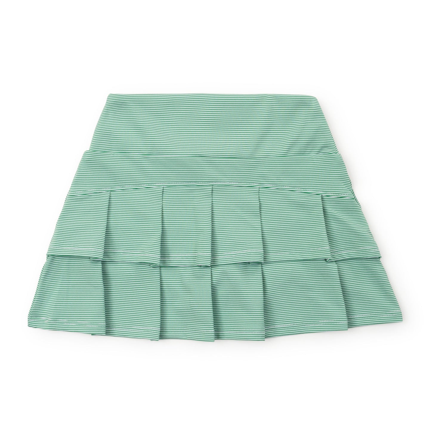 Falda deportiva Margot para niña de LH Sport - Rayas verdes