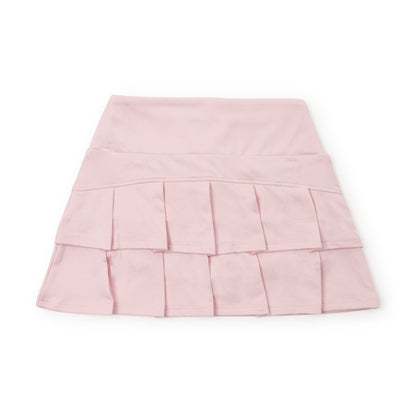 Margot Girls' Performance Skirt by LH Sport - Light Pink