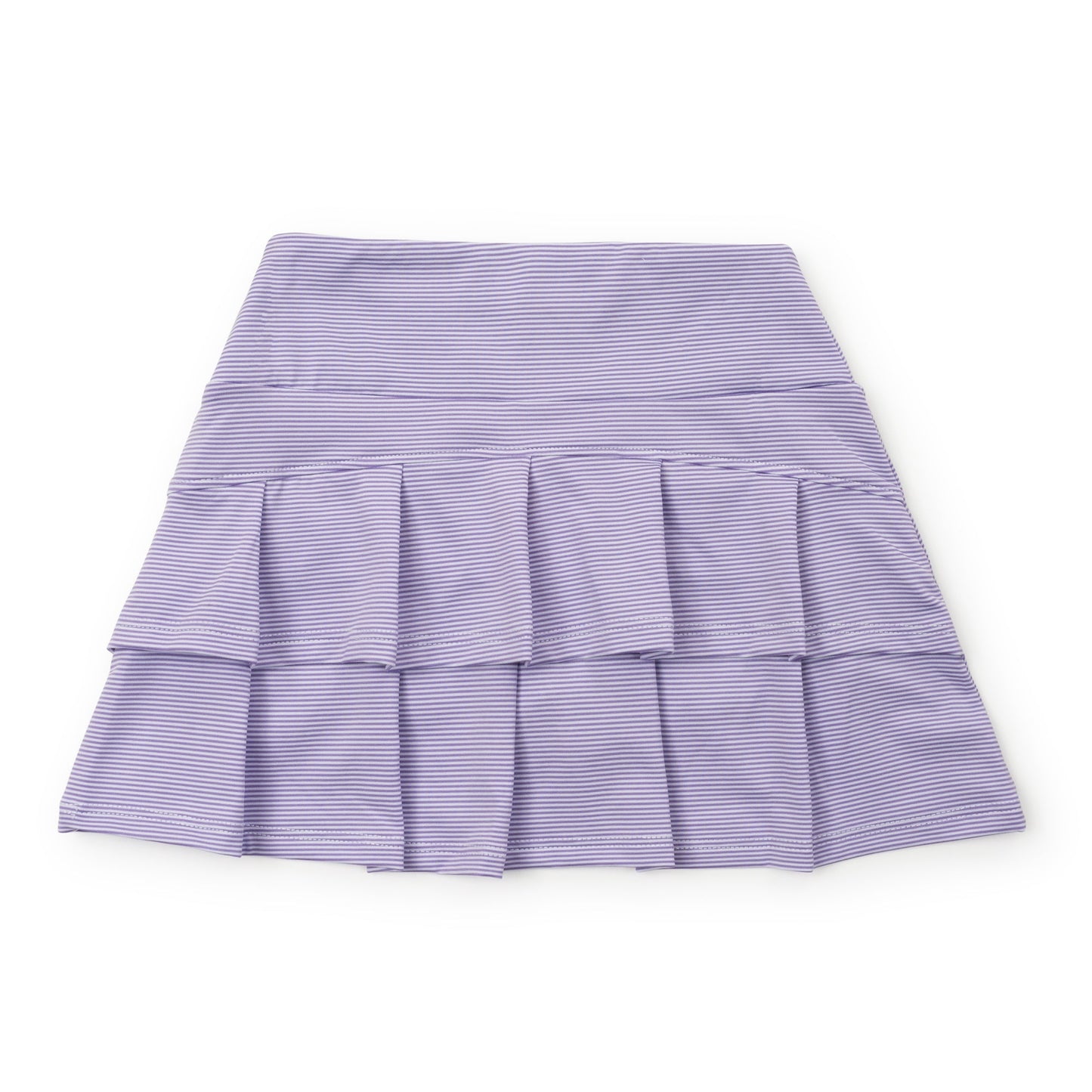 Falda deportiva Margot para niña de LH Sport - Rayas moradas