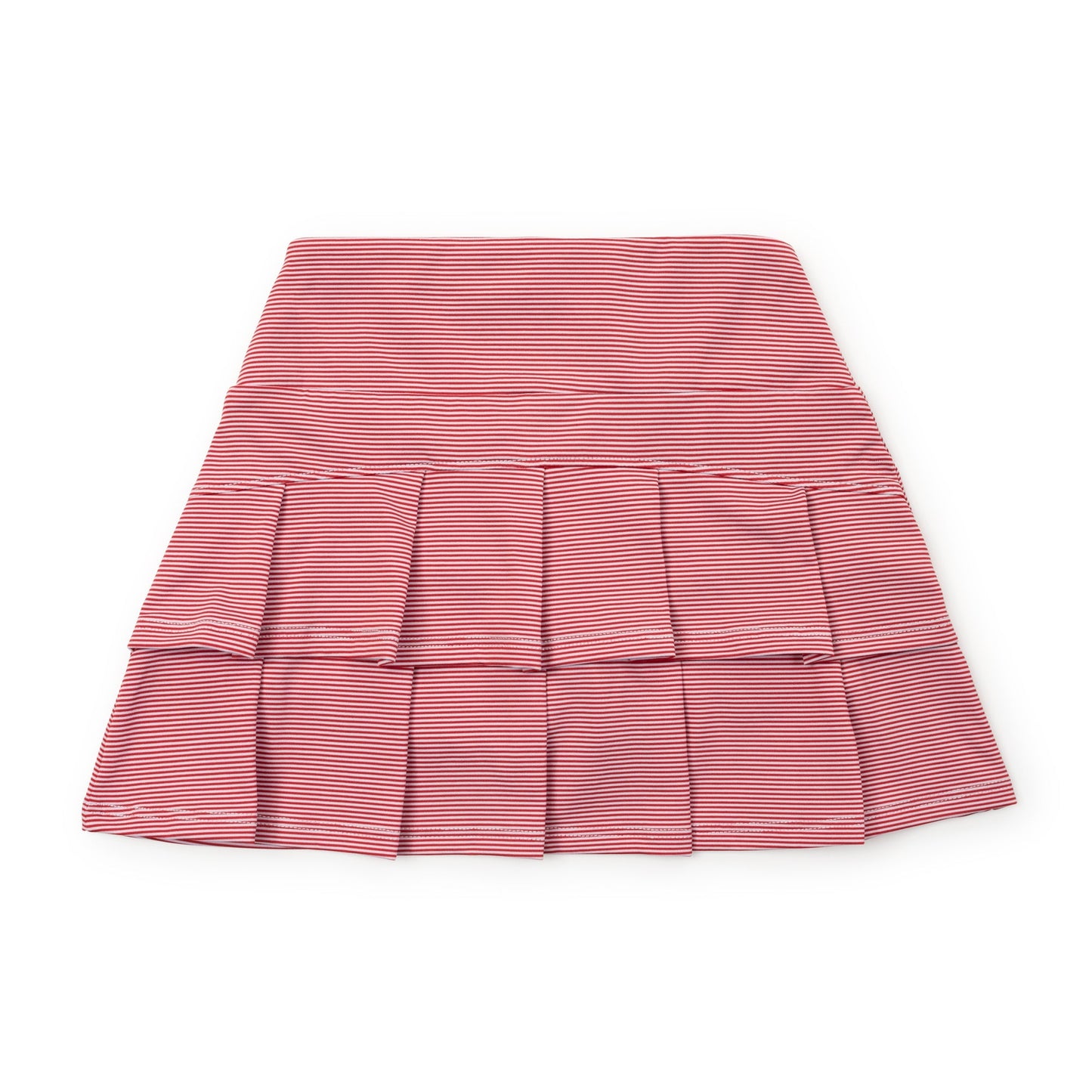 Falda deportiva Margot para niña de LH Sport - Rayas rojas