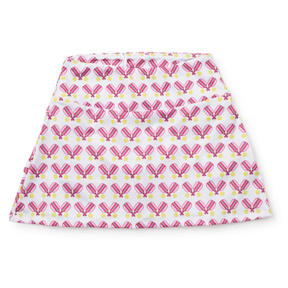 Margot Girls' Performance Skirt by LH Sport - Pickleball Pink