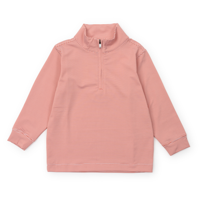 Sam Performance Pullover by LH Sport - Orange Stripes