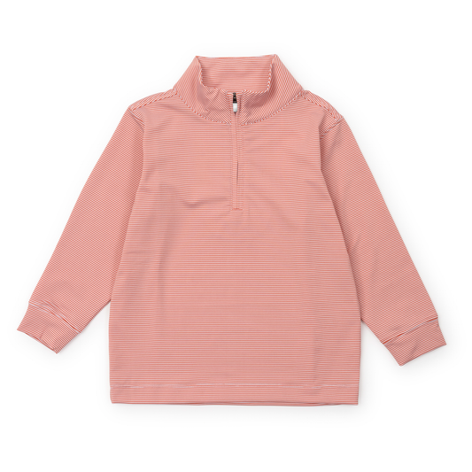 Sam Performance Pullover by LH Sport - Orange Stripes