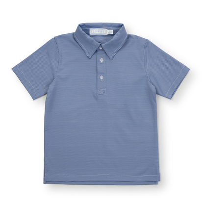 Polo deportivo Will para niño de LH Sport - Rayas azules