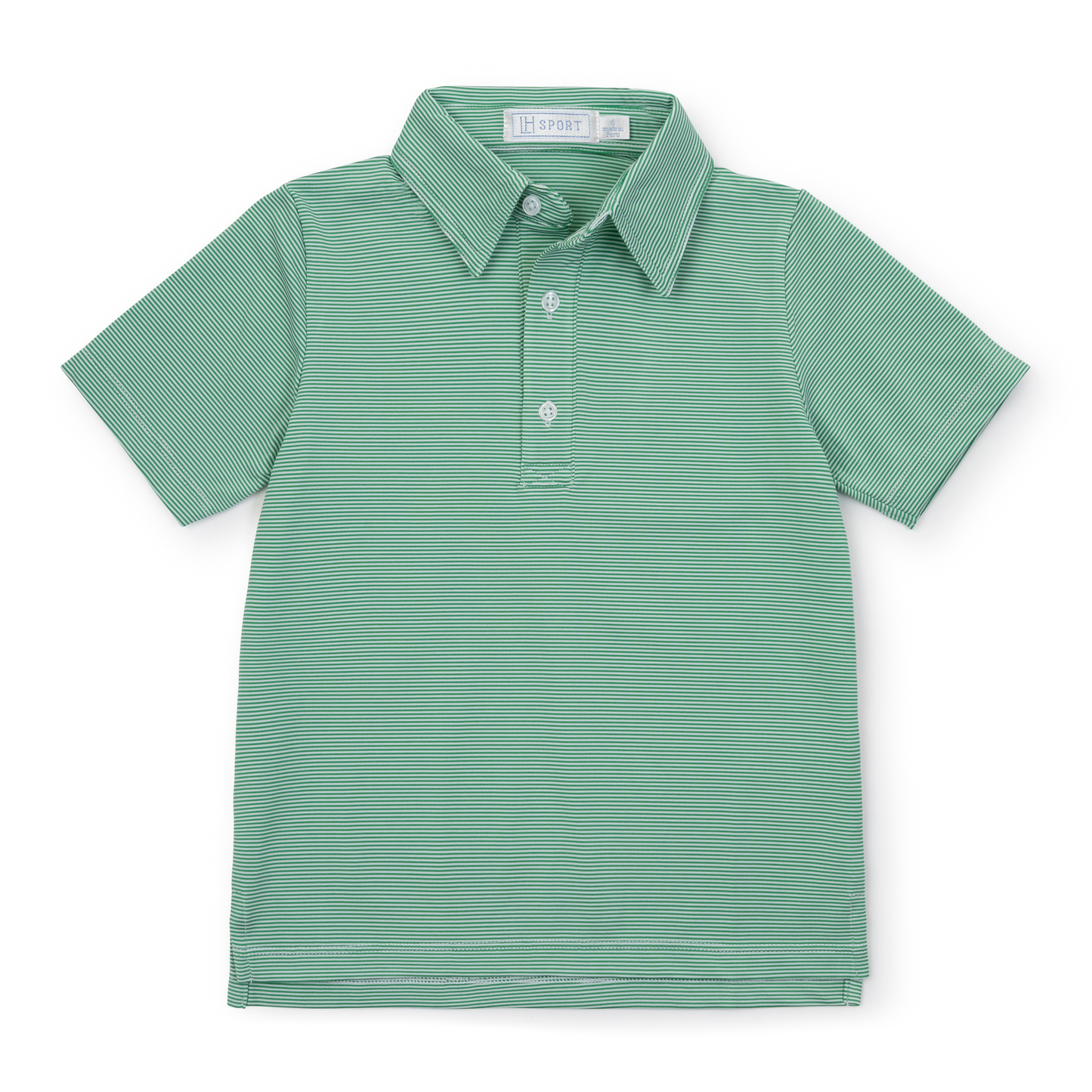 Polo deportivo Will para niño de LH Sport - Rayas verdes