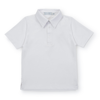 Polo deportivo Will para niño de LH Sport - Blanco
