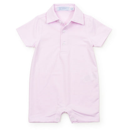 Austin Boys' Performance Shortall by LH Sport - Pink Stripes