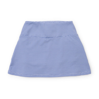 Falda deportiva Margot para niña de LH Sport - Rayas azules