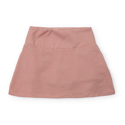 Falda deportiva Margot para niña de LH Sport - Rayas naranjas
