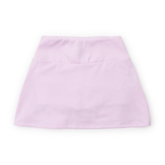 Margot Girls' Performance Skirt by LH Sport - Pink Stripes