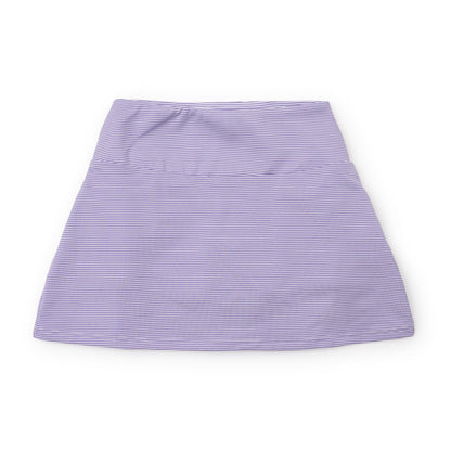 Falda deportiva Margot para niña de LH Sport - Rayas moradas