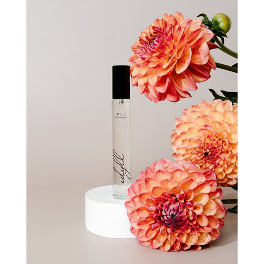 Perfume en aerosol de viaje IDYLL